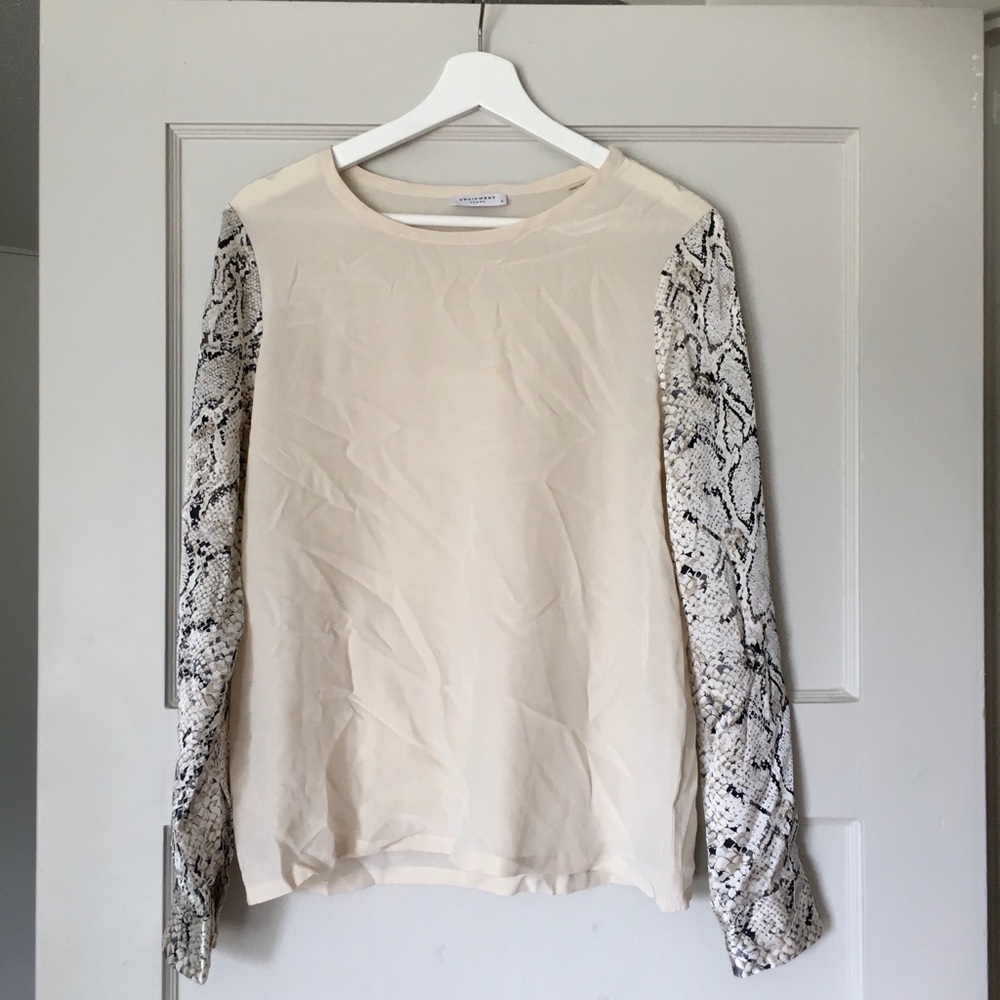 Equipment Femme 100% Silk blouse
